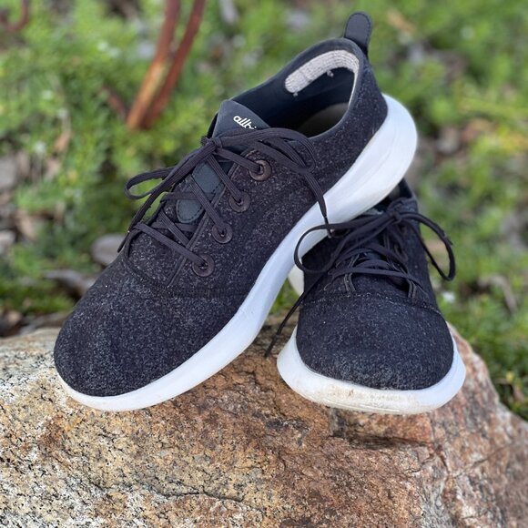 allbirds - Mens Superlight Wool Runner - Black Sneaker - Size 12 main image 8